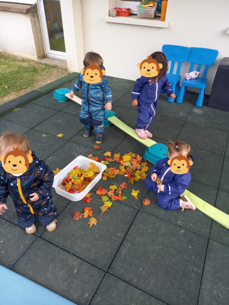 Jeux extérieur micro crèche la mézière