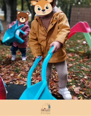 Automne en crèche près de rennes 