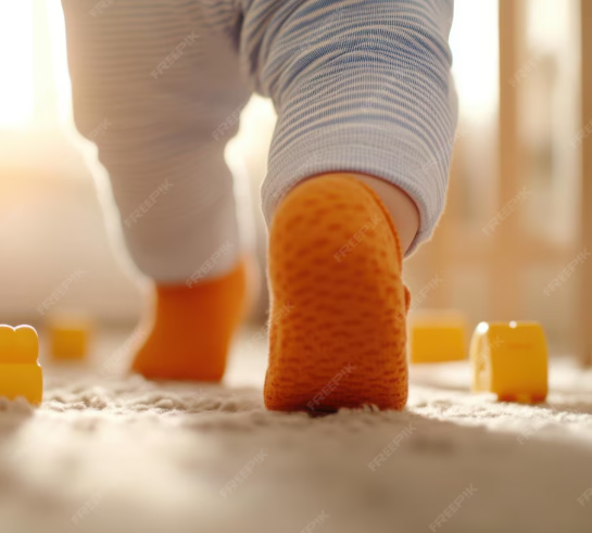 A quel âge un enfant marche en crèche 