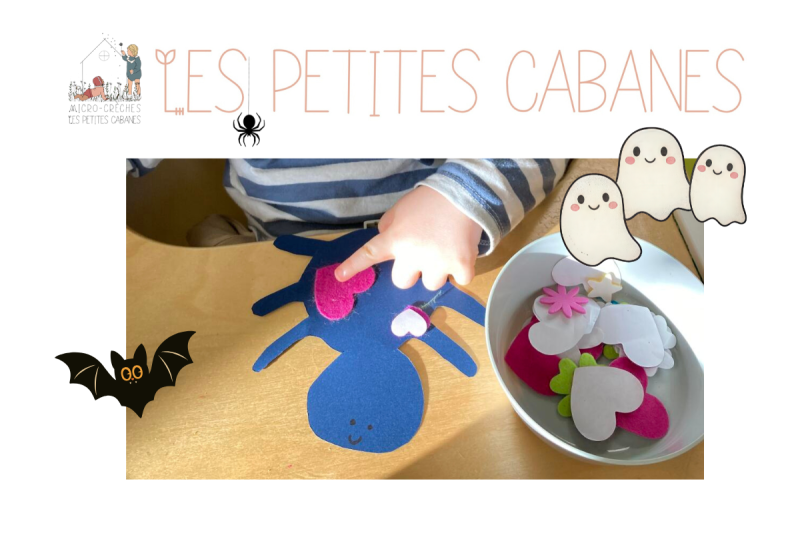Activités halloween en crèche